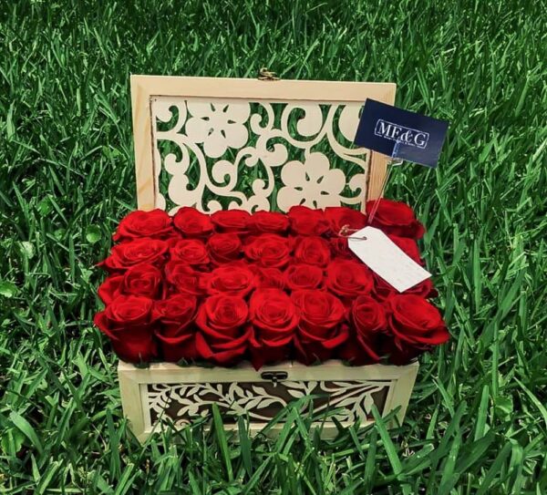 basket full of roses mf&g