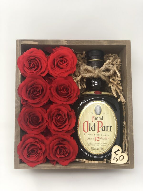 old parr gift box