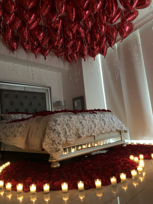 valentines day room decoration